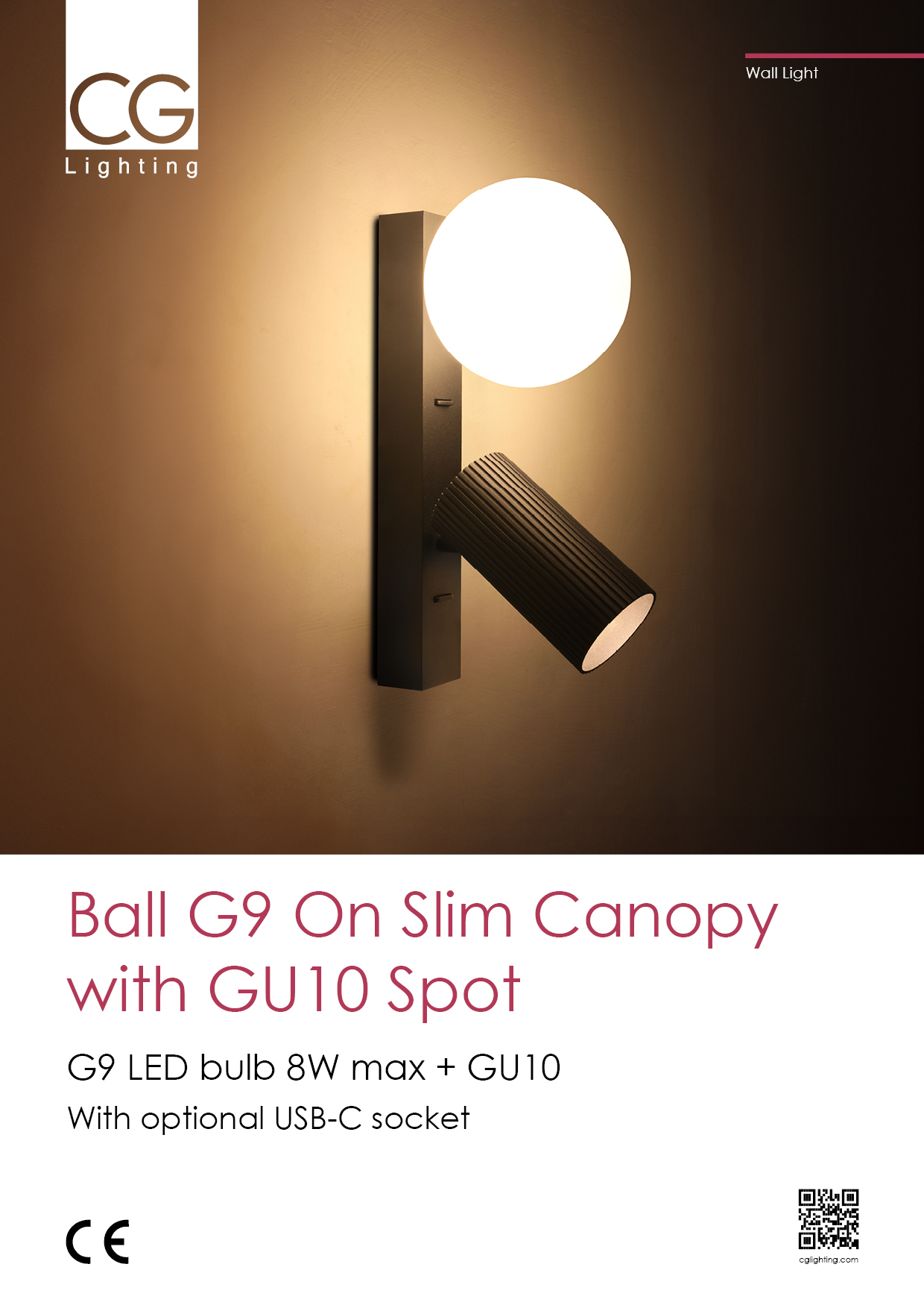 251013_Ball G9 on slim canopy with GU10 Spot (Jessy)